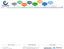 Tablet Screenshot of cerene-services.fr